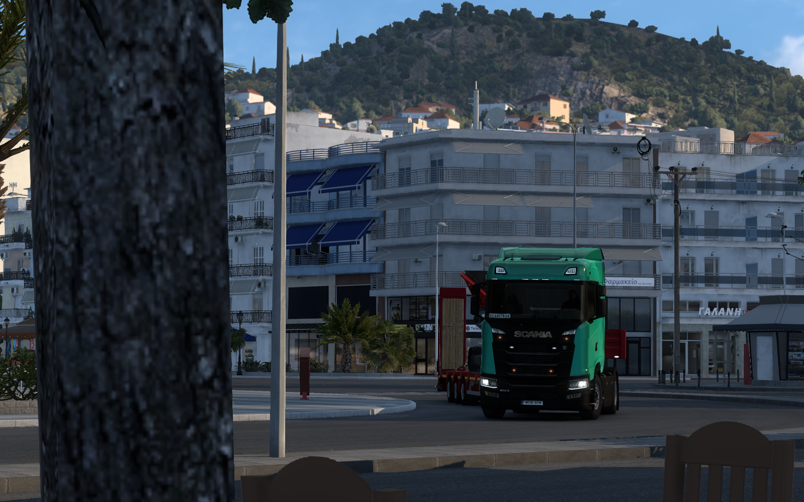 The Scanitruk Company in delivery